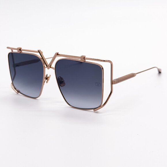 NEW VALENTINO V-LIGHT VLS-116A WOMEN GREY TITANIUM SUNGLASSES VALENTINO main image 8